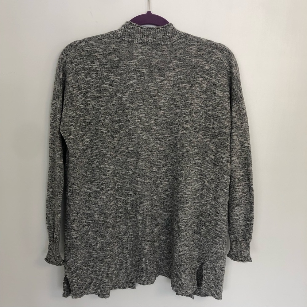 MADEWELL Women’s Heathered Grey Cardigan Knit Sweater Sz XXS - Picture 9 of 13